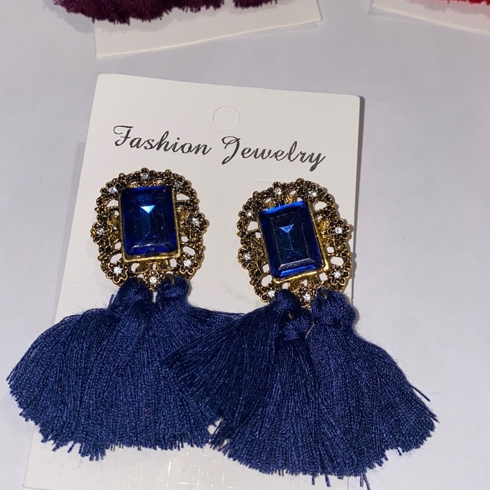 🔥Brand new tassel crazy Feng earrings - Picture 4 of 9